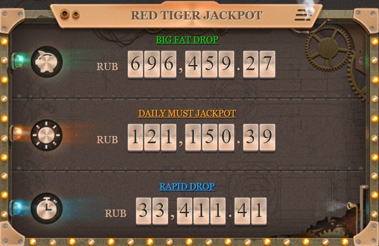 RED TIGER JACKPOT