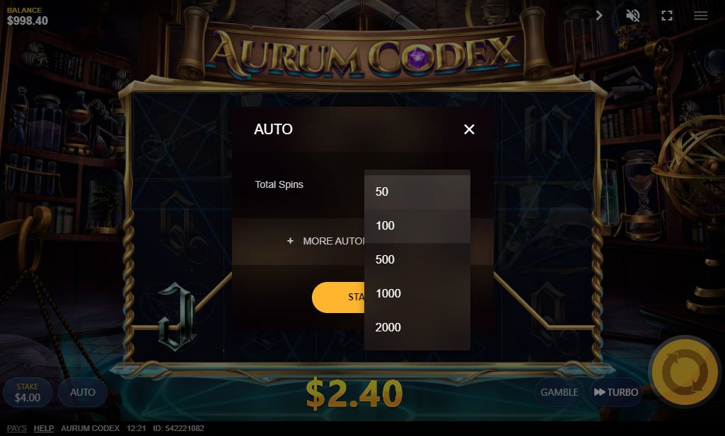 Игра Aurum Codex